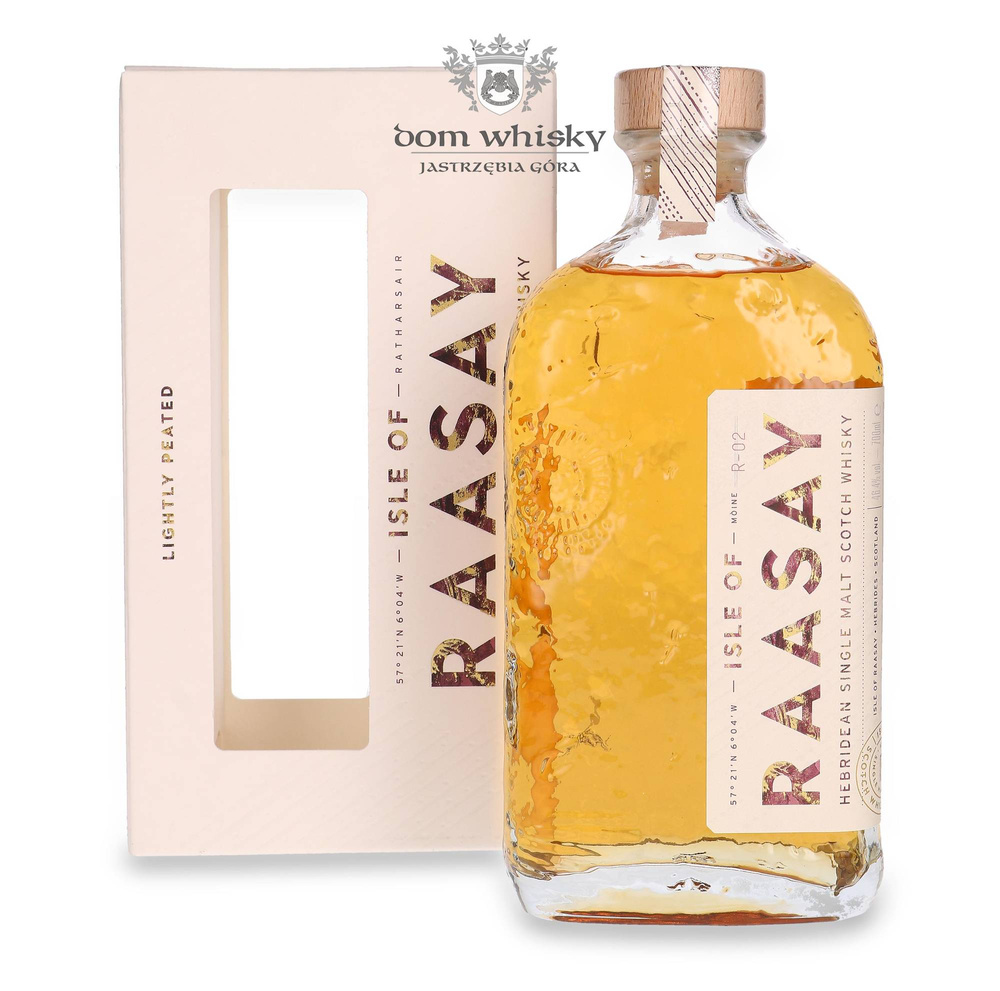 Isle of Raasay Batch # R-02 Lightly Peated / 46.4% / 0.7