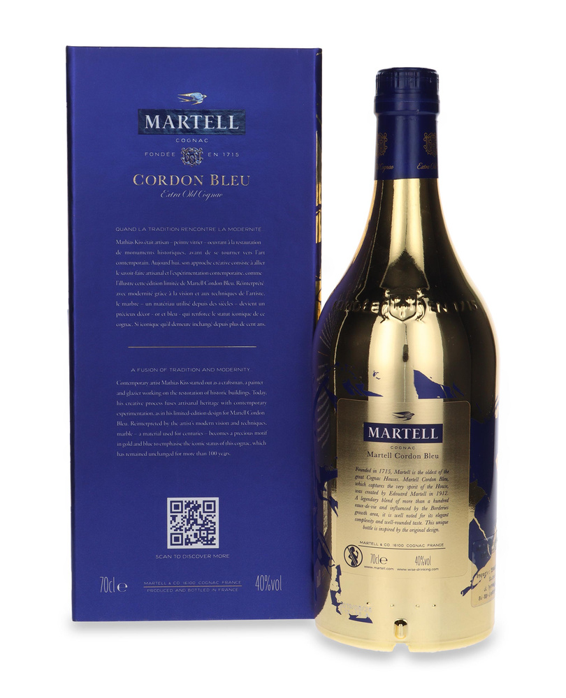 Cognac Martell Cordon Blue Limited Edition 2023 / 40%/ 0,7l
