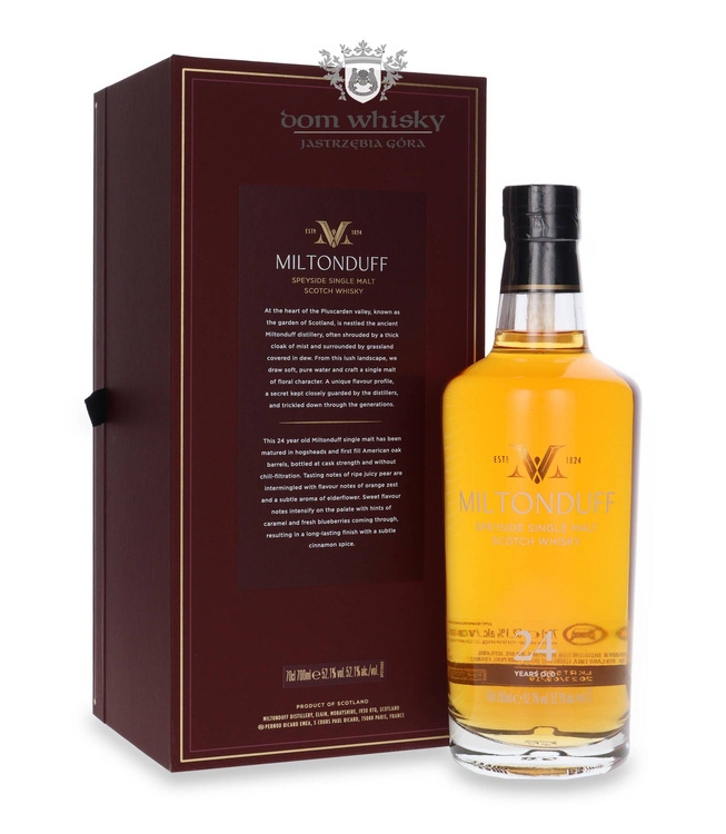 Miltonduff 24-letni Secret Speyside Collection / 52,1% 0,7l