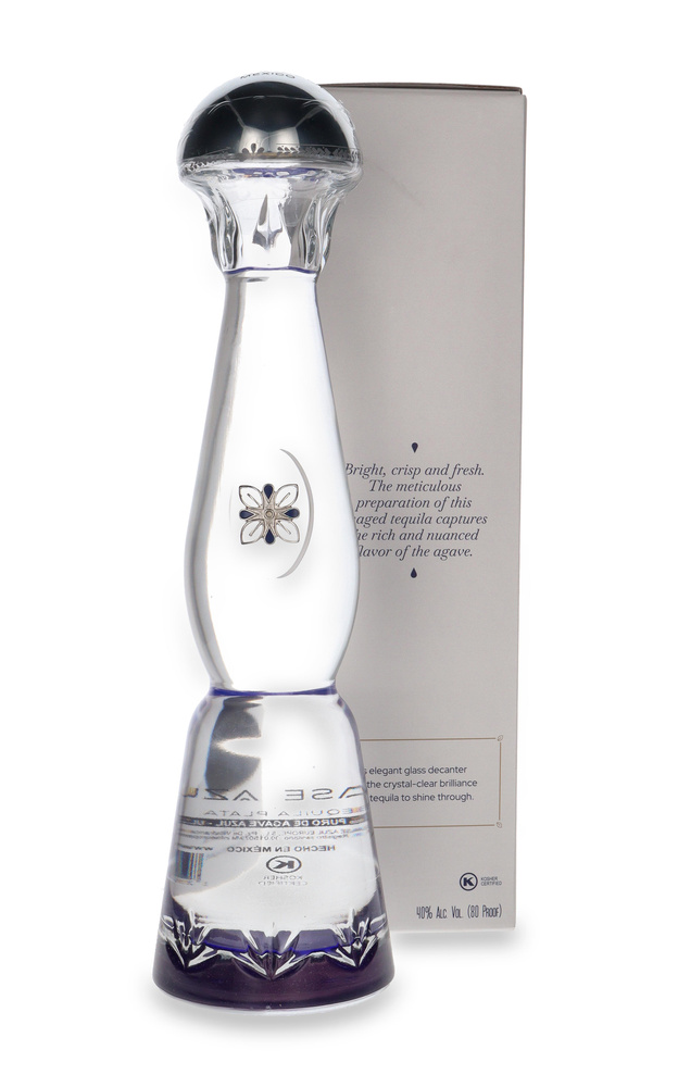 Clase Azul Plata Tequila, 100% Blue Weber Agave / no packaging / 40% / 0.7 L