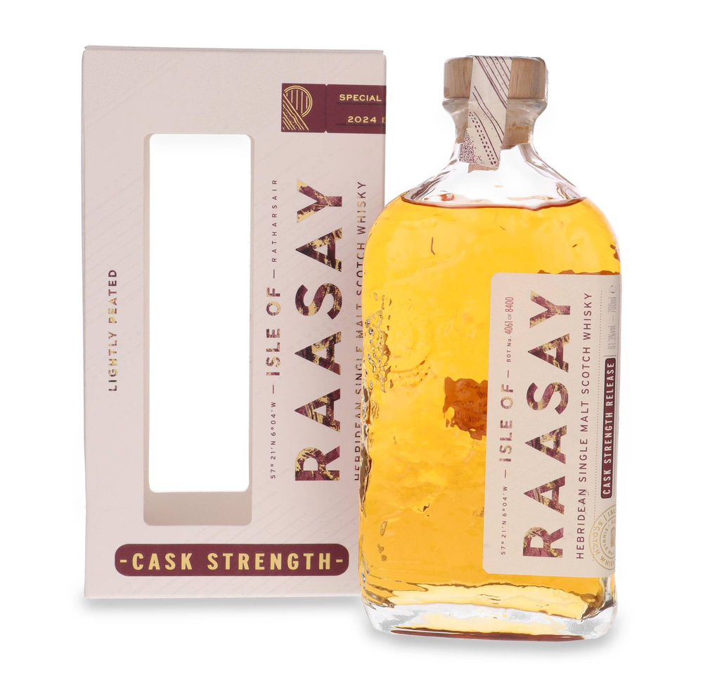 Isle of Raasay Cask Strength Lightly Prated / 61,3%/ 0,7