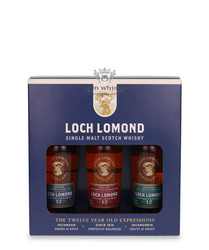 Loch Lomond The Twelve Year Old Expressions /set/ 3 x 0.2l