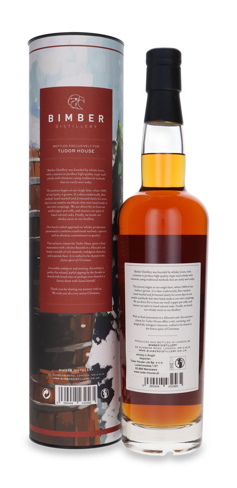 Bimber London Single Malt Moscatel Cask Christmas Edition / 58,3%/ 0,7l 