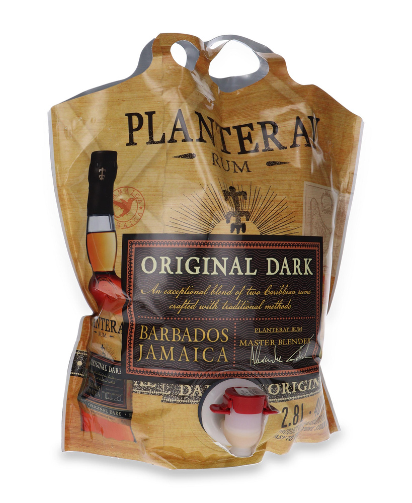 Rum Planteray Original Dark Ecopouch /40% / 2,8l