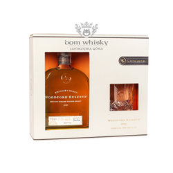 Woodford Reserve Kentucky Straight Bourbon + szklanka /bez opakowania /43,2%/ 0,7l