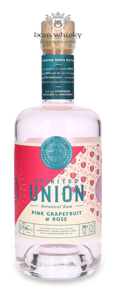 Union Pink Grapefruit &amp; Rose Rum / 38% / 0.7l