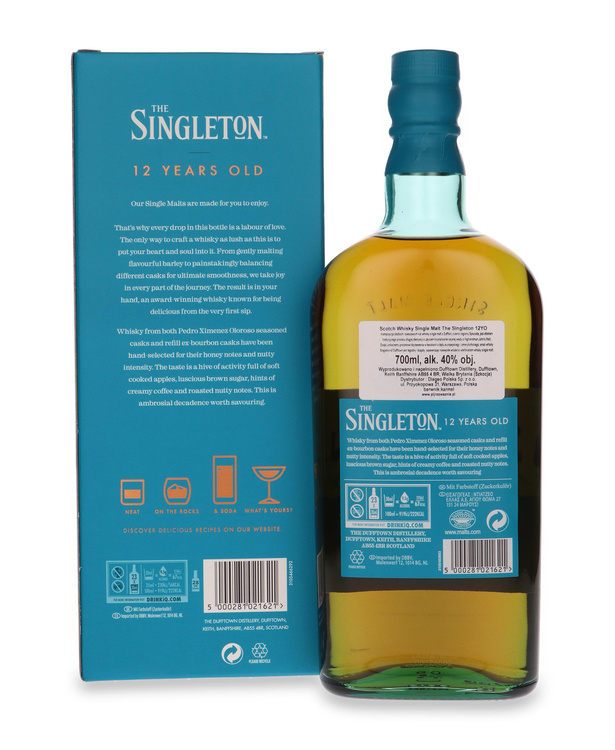 The Singleton of Dufftown 12-letni Luscious Nectar / karton/ 40% / 0,7l