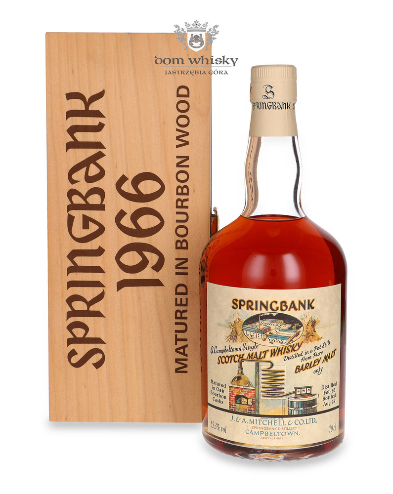 Springbank 1966 Local Barley Bourbon Cask (Bottled 1998) / 55.3% / 0.7l