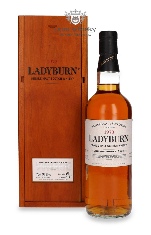 Ladyburn 1973 Vintage Single Cask (Cask 3177) /50.4%/0.7l