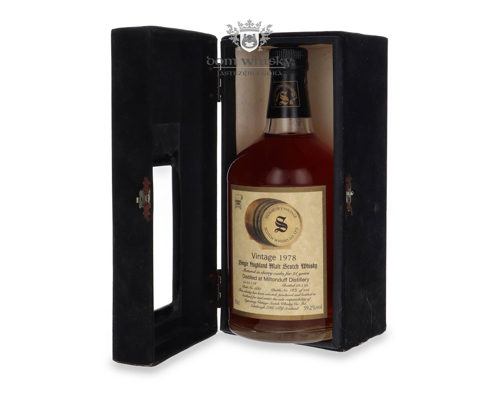 Miltonduff 21-year-old (D.1978, B.1999) Signatory Vintage / 59.2%/ 0.7l