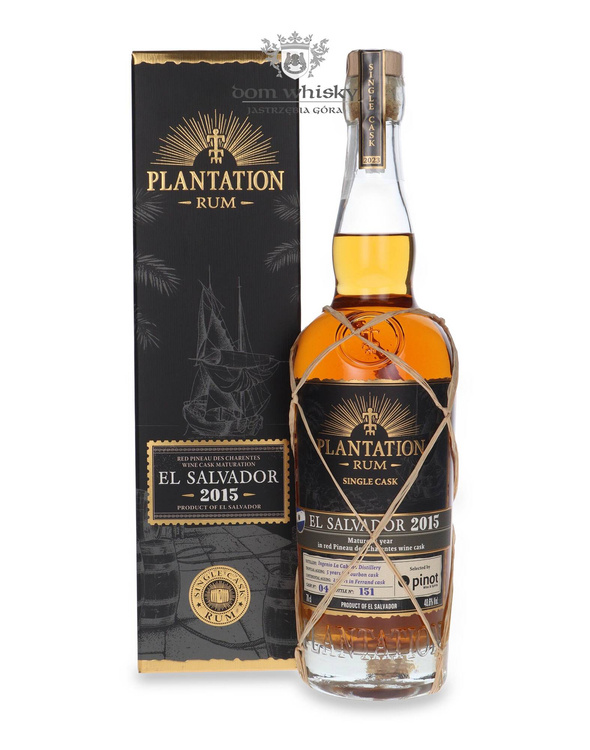 Plantation Rum El Salvador 2015 Red Wine Cask Matured / 48,6% / 0,7l