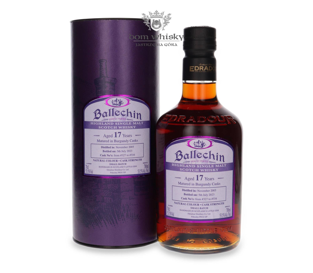 Edradour Ballechin 17-year-old (D.2005, B.2023) Burgundy Cask Matured / 53.5% / 0.7l