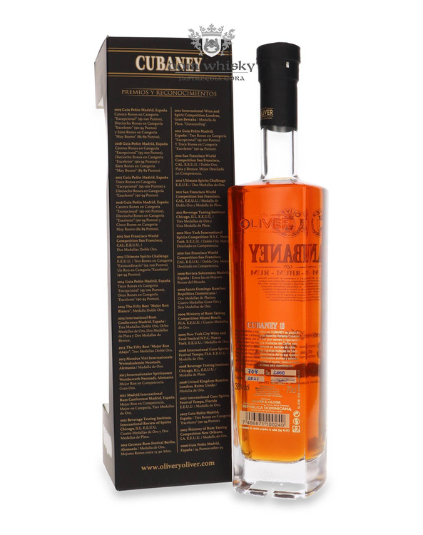 Cubaney Sistema 18 Solera Oliver Rum (Dominikana) /38%/0,7l