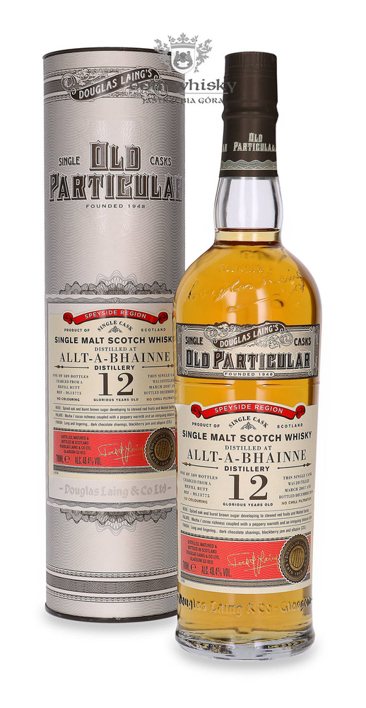 Allt-A-Bhainne 12-letni (D.2007 B.2019) Douglas Laing’s Old Particular /48,4%/ 0,7l