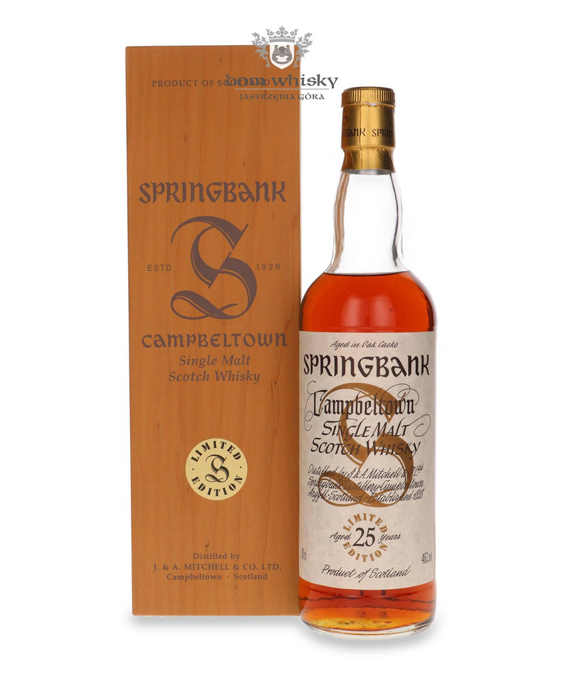 Springbank 25-year-old Millennium Bottling / 46%/ 0.7l