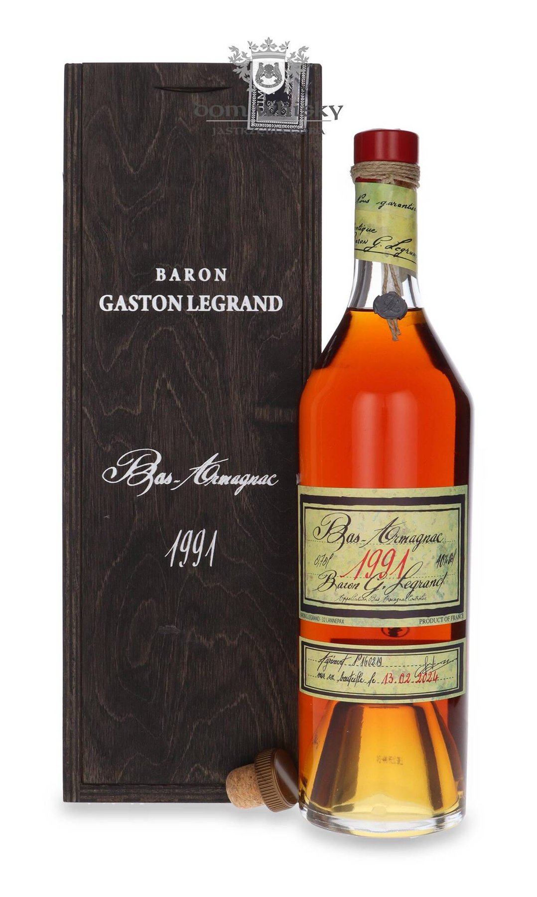 Armagnac Baron Gaston Legrand 1991 - 40% 0.7l Bottled 2024