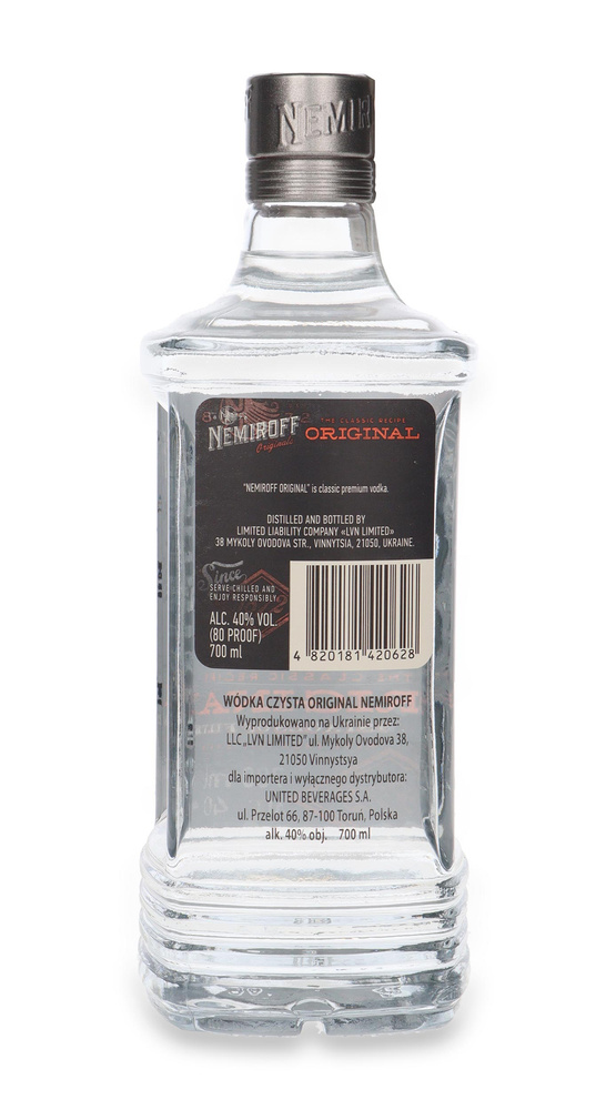 Wódka Nemiroff Original / 40% / 0,7l