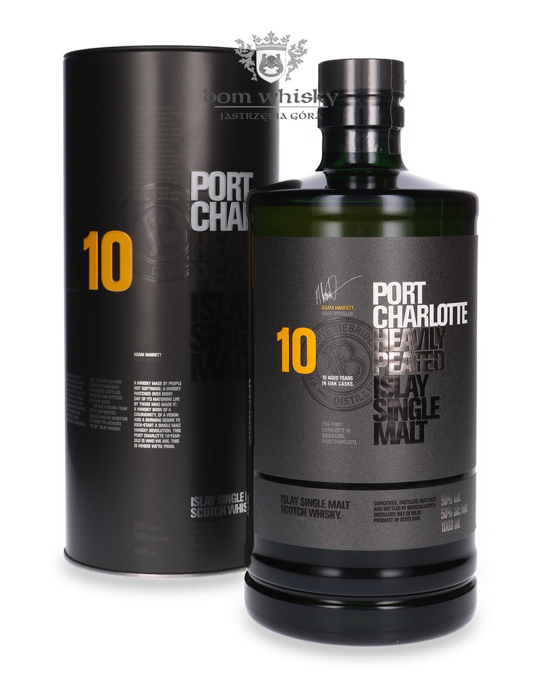 Bruichladdich Port Charlotte 10-letni Heavily Peated / 50% / 1,0l