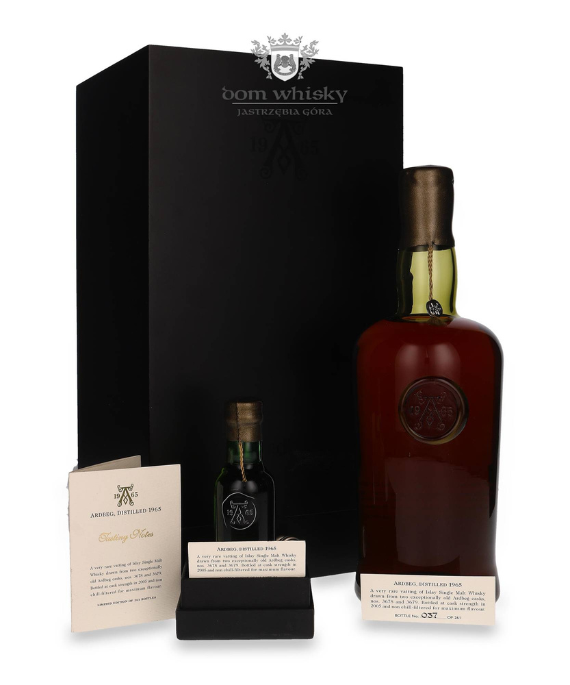 Ardbeg 1965 (Bottled 2005) Glass Museum Case (Bottle no 037) / 42.1% / 0.7l