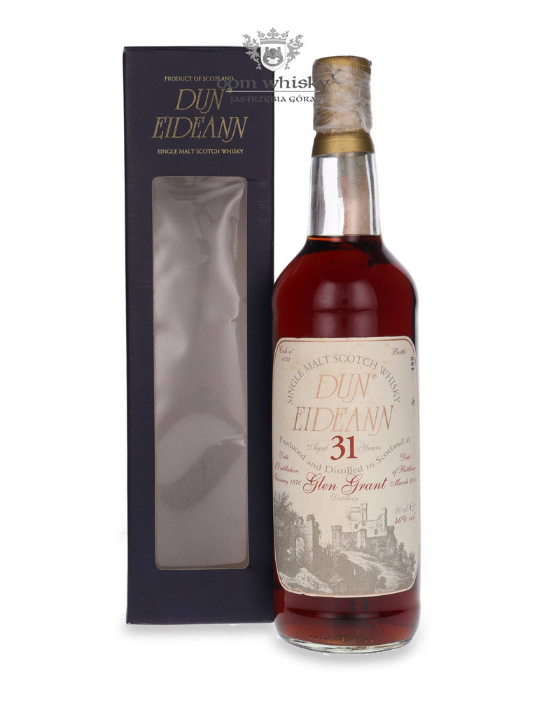 Glen Grant 31-year-old, (D.1970, B.2001) Dun Eideann / 46% / 0.7l