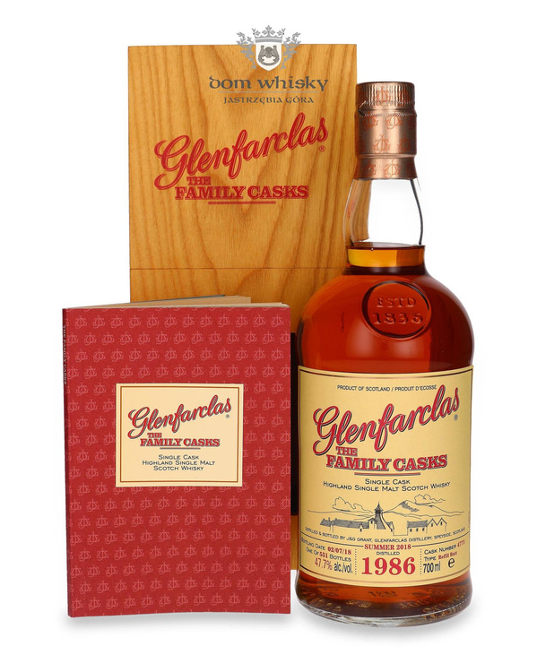 Glenfarclas The Family Casks 1986 (Bottled 2018) / 47,7% / 0,7l