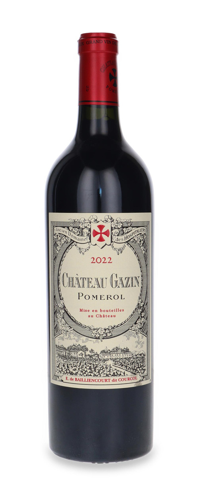 Chateau Gazin Pomerol 2022 /14% / 0,75l