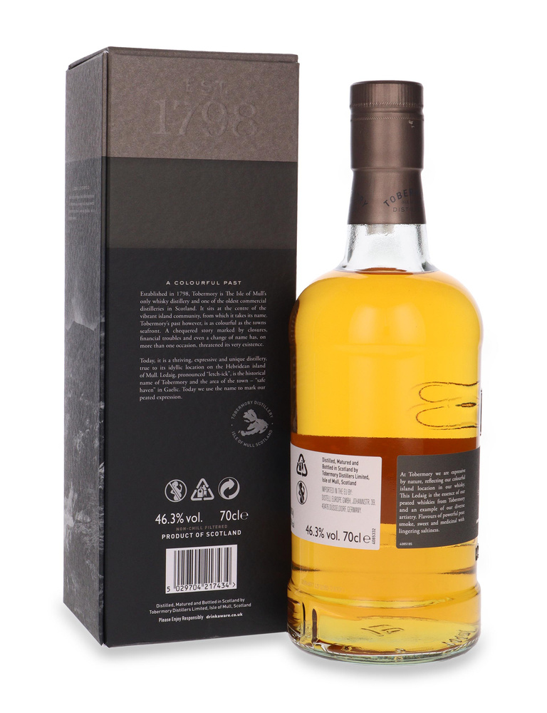Ledaig 10-year-old Isle Of Mull / 46.3% / 0.7l