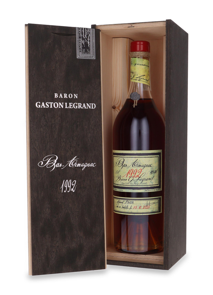 Armagnac Baron Gaston Legrand 1992 / 40% / 0,7l