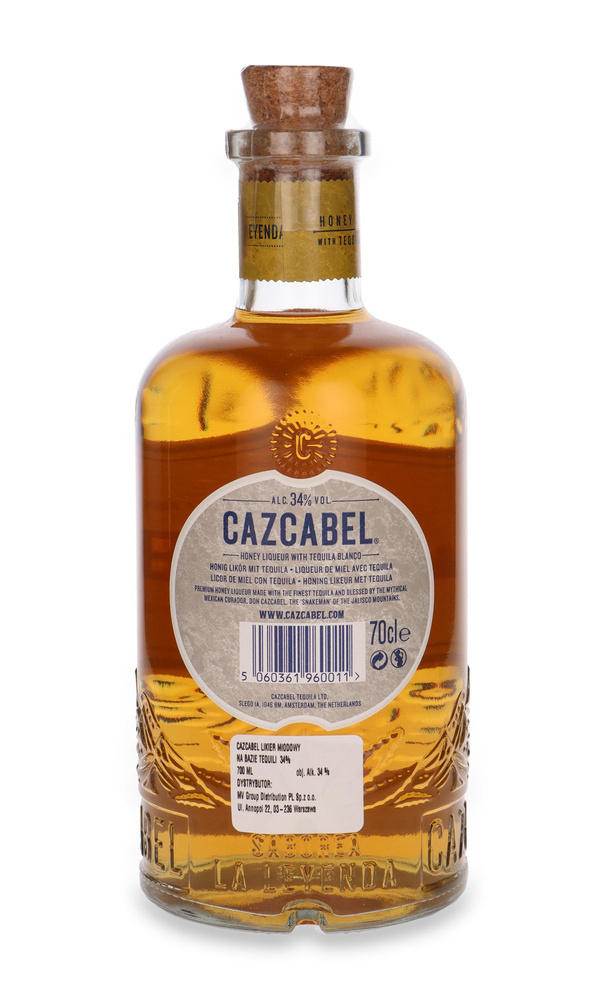 Cazcabel Honey Liqueur  / 34% / 0,7l