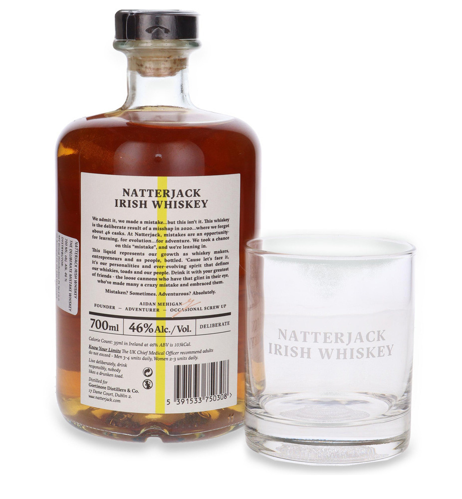 Natterjack Irish Whiskey The Mistake / 46%/ 0,7l