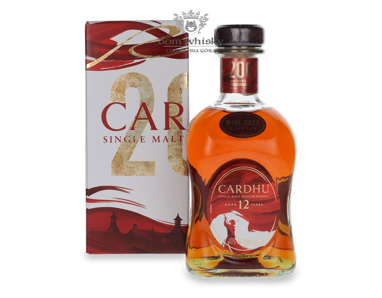 Cardhu 12-letni Wine Cask 200th Anniversary / 40% / 0,7l