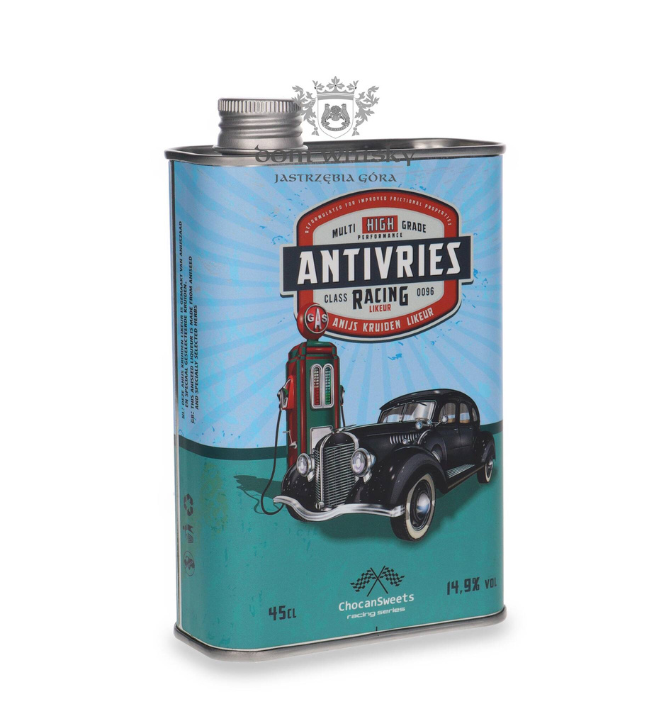 Blik Zwarte Oldtimer Antivries Anijs Kruiden Liqueur / 14,9% / 0,45l