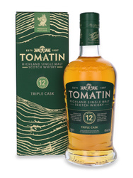 Tomatin 12-letni Triple Cask Bourbon & Sherry Cask / 43% / 0,7l