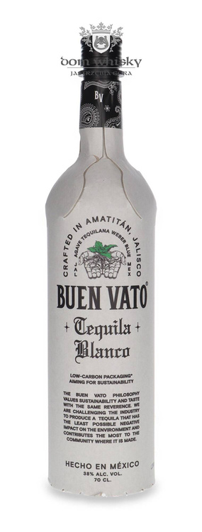 Tequila Buen Vato Blanco Paper Bottle / 38% / 0,7l