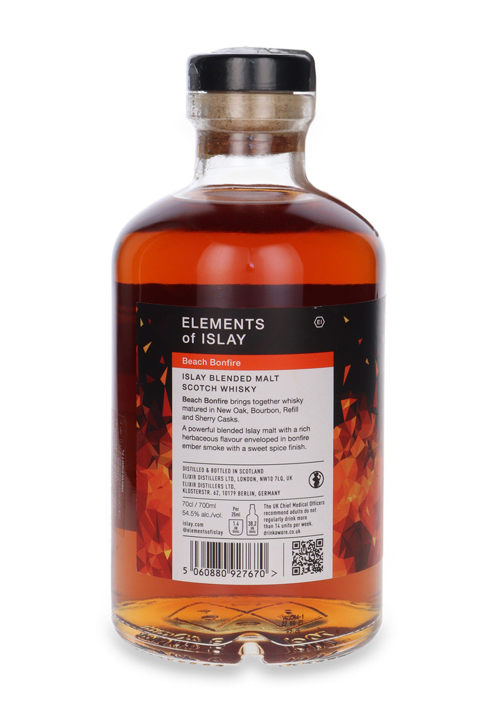 Element's of Islay Beach Bonfire / 54,5% / 0,7l