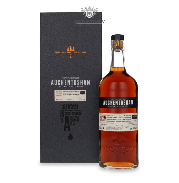 Auchentoshan 32-letni (D.1979, B.2012) Oloroso Sherry Matured / 50,5% /0,7l