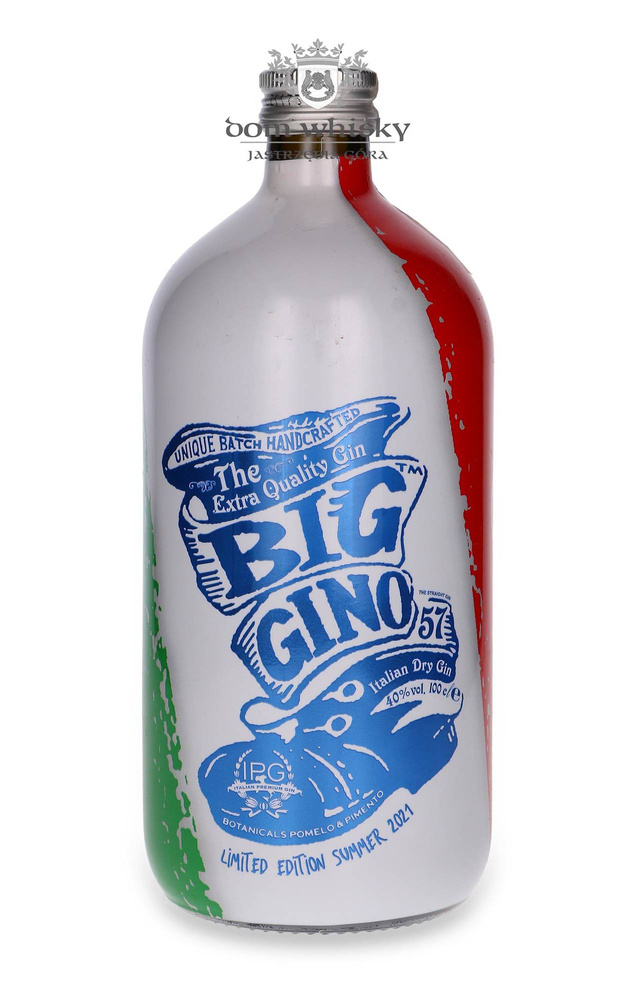 Big Gino Limited Edition Summer 2021 Italian Dry Gin / 40%/ 1.0l