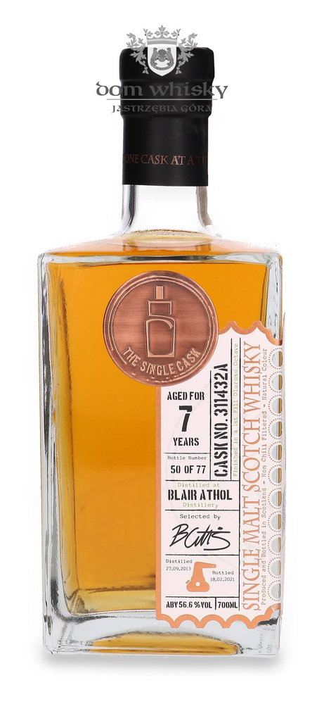 Blair Athol 7-year-old (D.2013, B. 2021) Oloroso Octave Finish, The Single Cask / 56.6%/ 0.7l