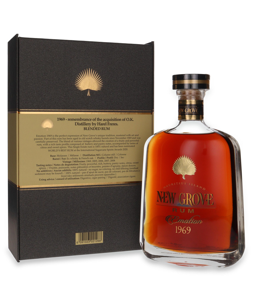 New Grove Emotion 1969 Mauritius Rum / 47% / 0,7l