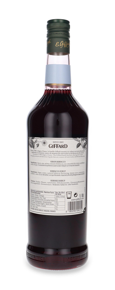Giffard Hibiscus bar syrup / 1.0l