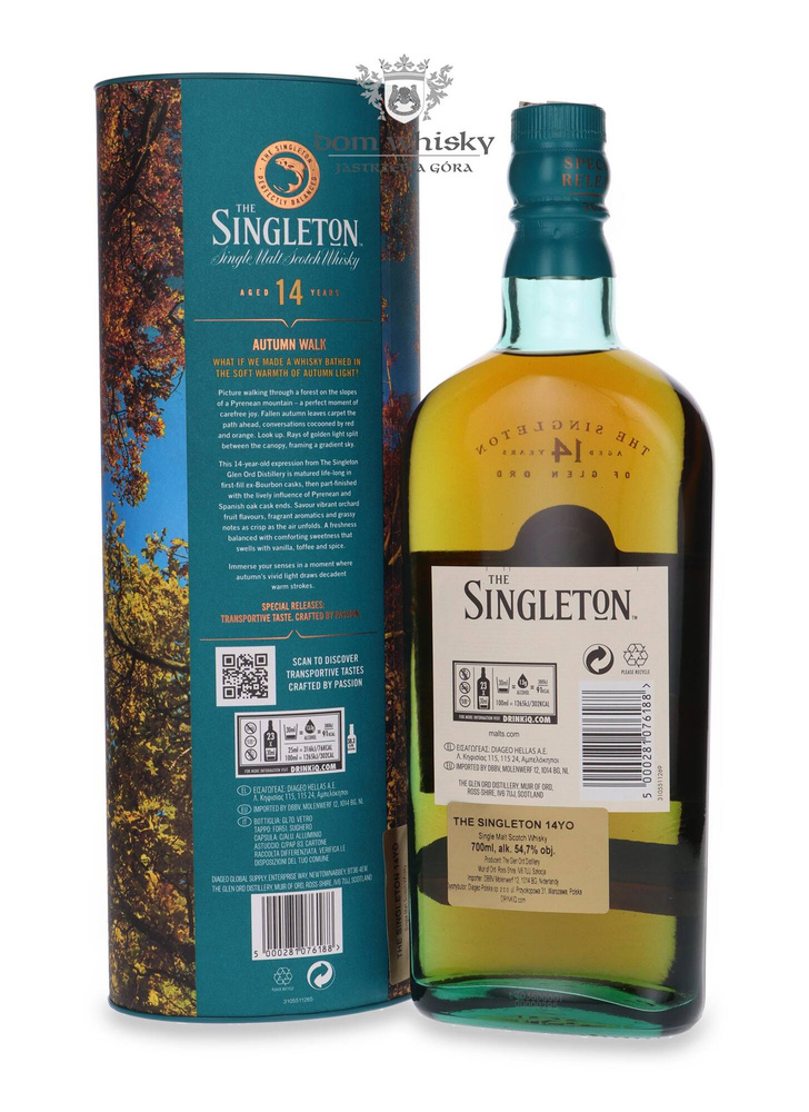 The Singleton of Glen Ord 14 Year Old, Autumn Walk, Special Release 2024 / 54.7% / 0.7l