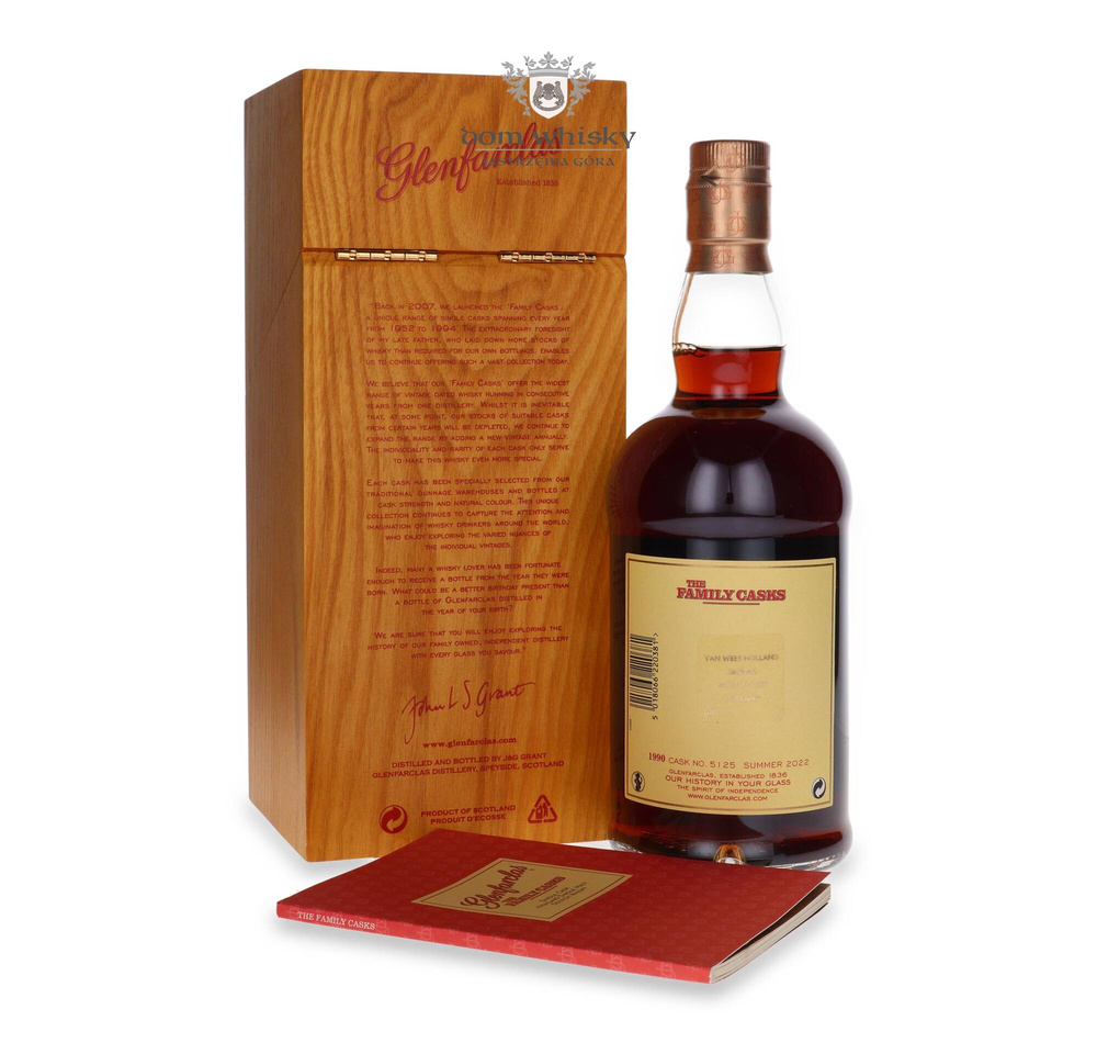 Glenfarclas The Family Casks 1990, Bottled 2022 / 51.3% / 0.7l