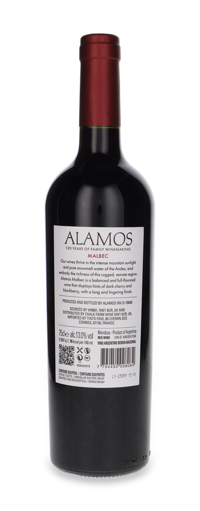Alamos Malbec / 13% / 0,75%