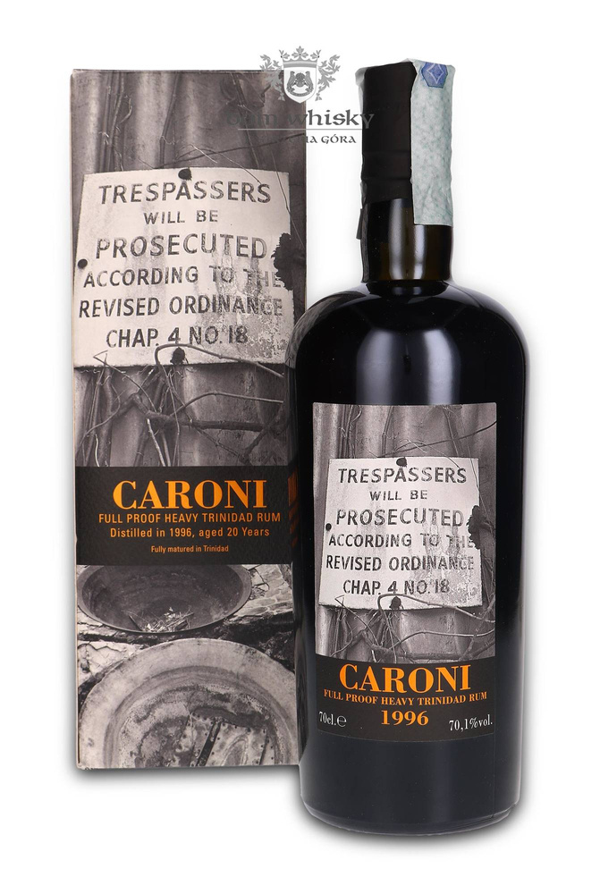 Caroni 20-year-old (D.1996, B.2016) Full Proof Heavy Trinidad Rum / 70.1% / 0.7l
