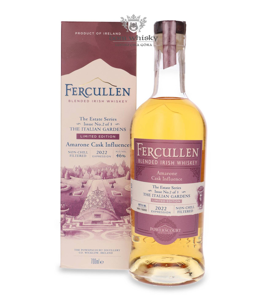 Fercullen Blended Whiskey Amarone Cask Influence, Italian Gardens / 46% / 0.7l