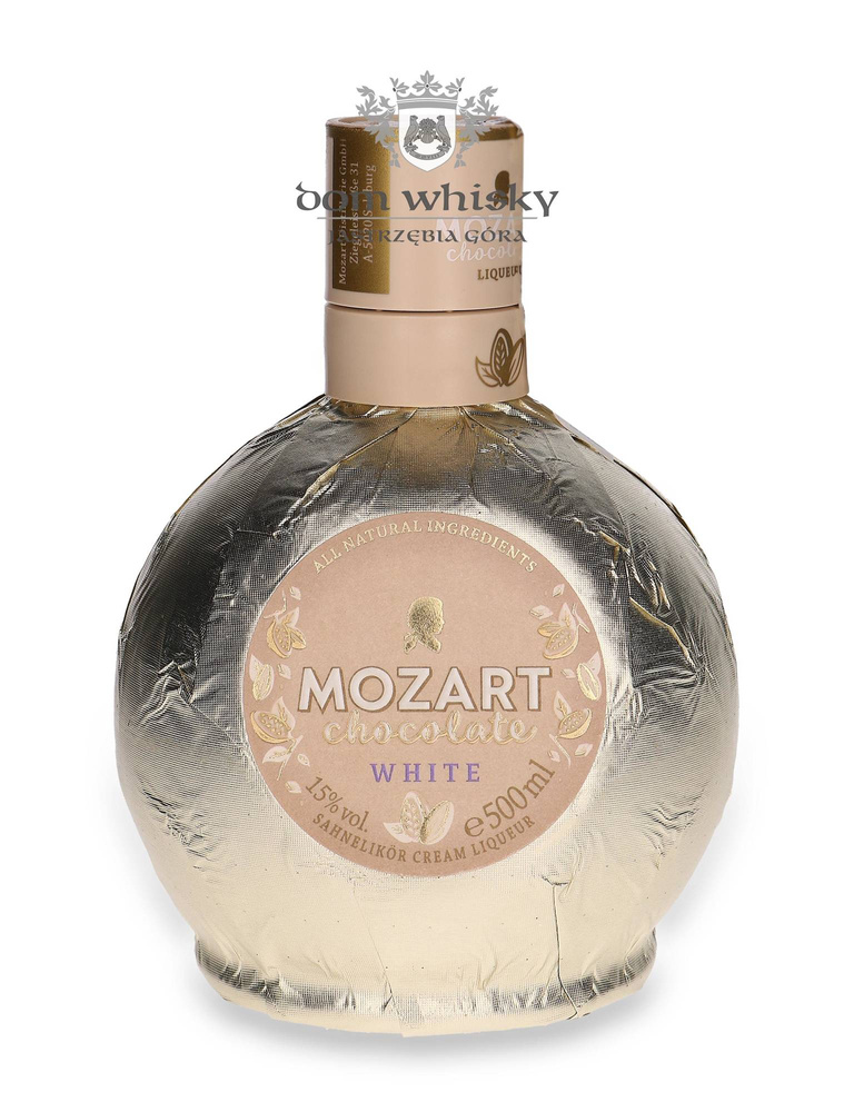 Mozart Cream White Vanilla Chocolate / 15% / 0.5l