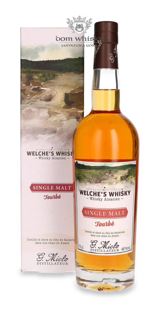 Welche's Tourbé Single Malt Whiskey / 46%/ 0.7l