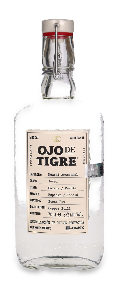 Mezcal Artesanal Ojo De Tigre / 37% / 0.7l