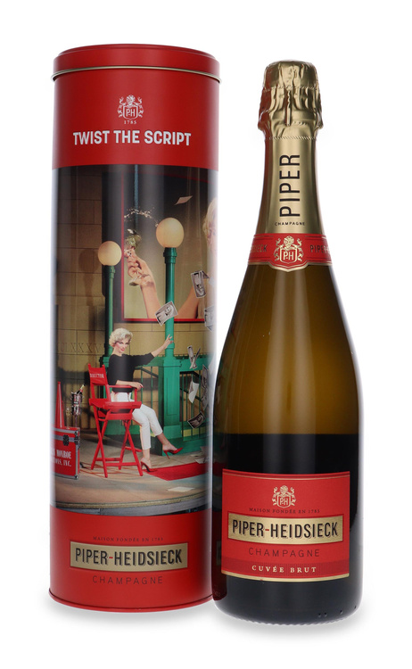 Szampan Piper-Heidsieck Cuvee Brut Limited Edition / M.Monroe / 12% / 0,75l