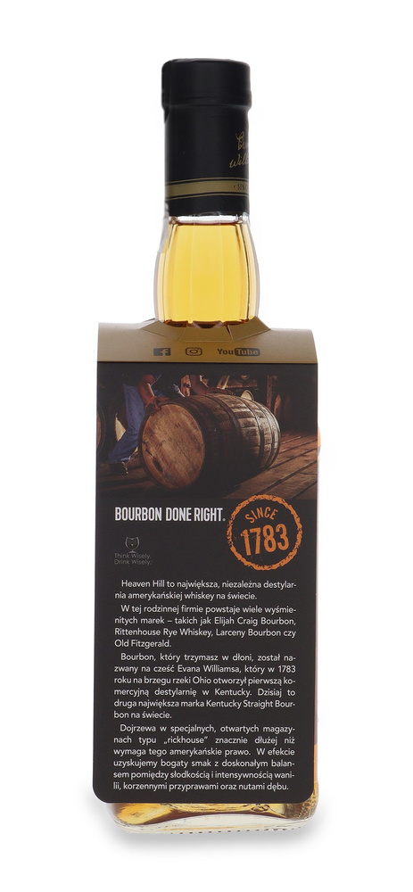 Evan Williams Kentucky Straight Bourbon /40%/ 0,7l		
